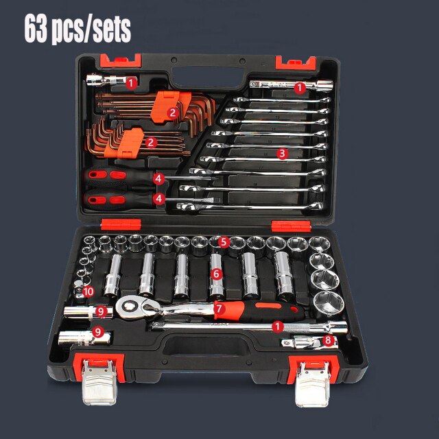 63 pcs sets