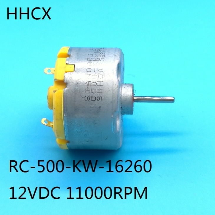 1Db Dc Motor Rc500-Kw-16260 Micro Dc Motor 500 Nemes-Fém Kefe Motor ...