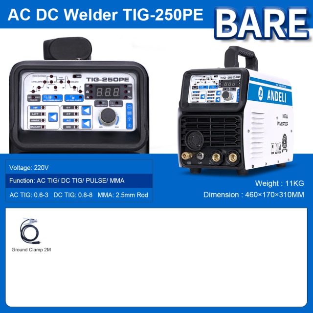 TIG-250PE Bare
