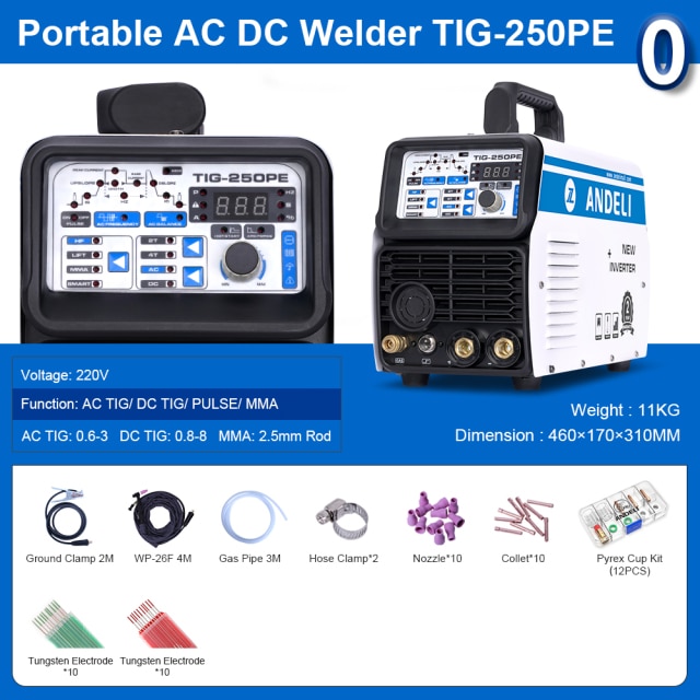 TIG-250PE Suit 0