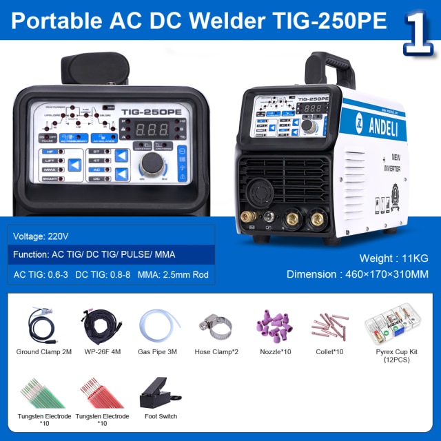 TIG-250PE Suit 1