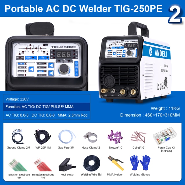 TIG-250PE Suit 2