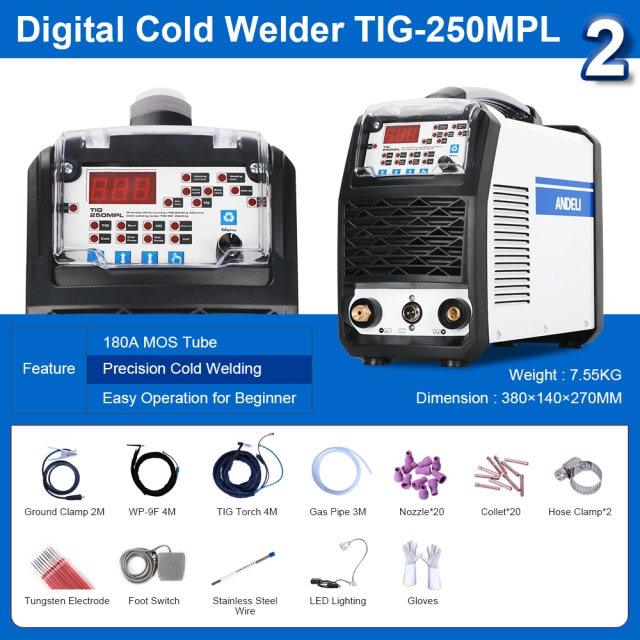 TIG-250MPL PACKAGE 2