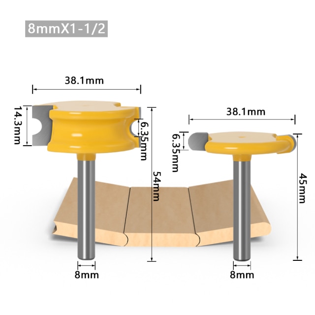 8mm Shank