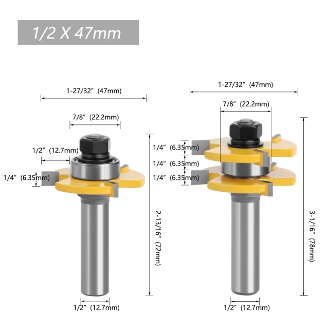 12.7mm Shank