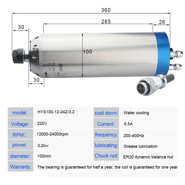 3.2kw 220V