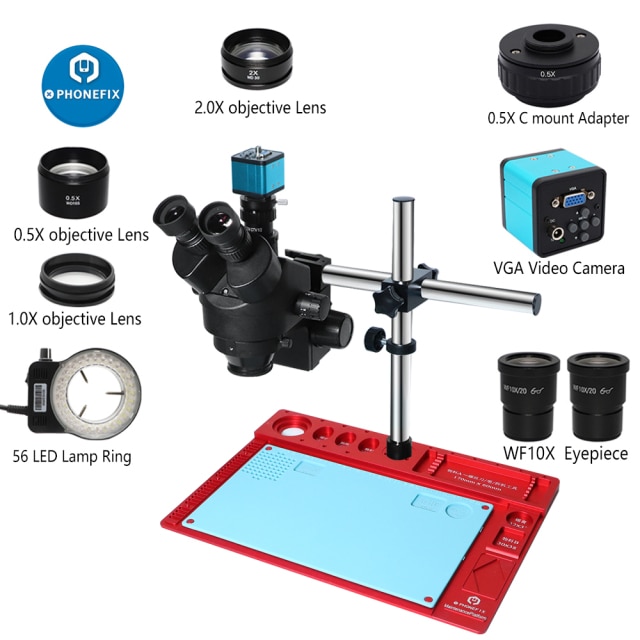 VGA add 0.5X C Mount