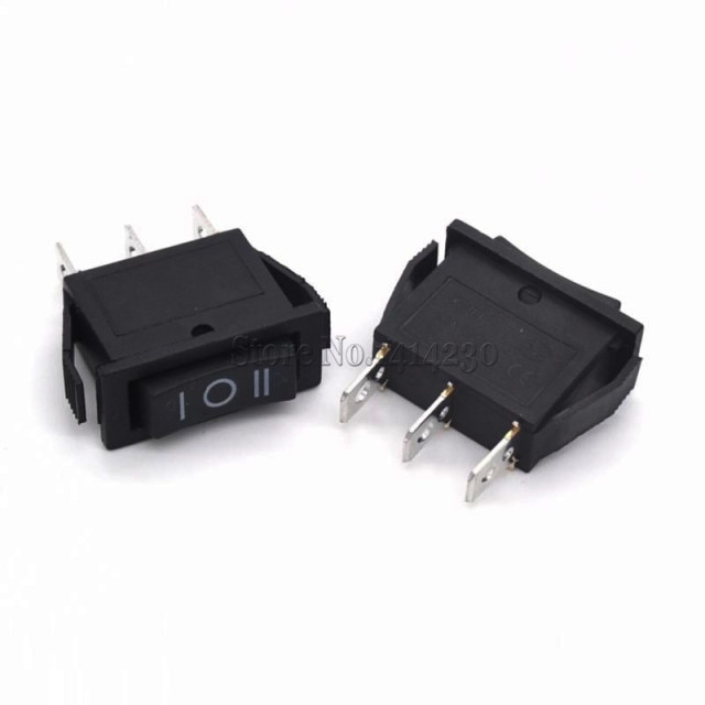 3Pin 3Position Black