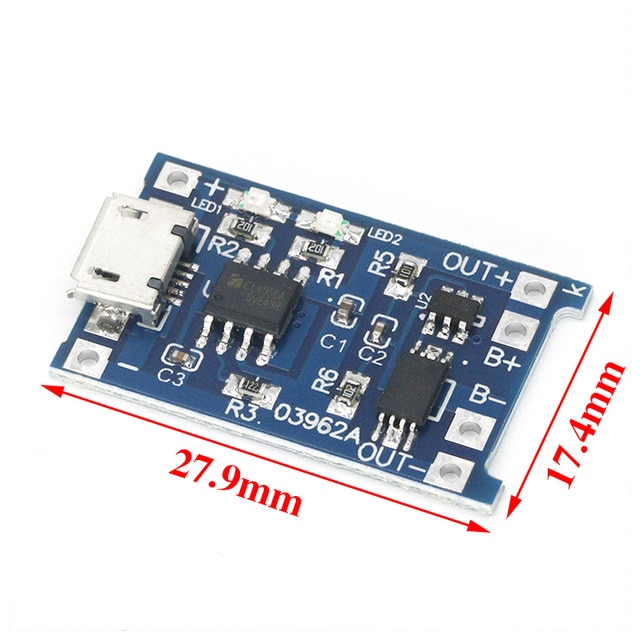 1A 18650 MICRO