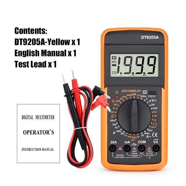 DT9205A-Yellow