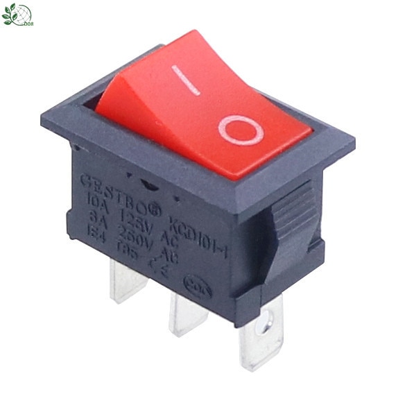 3PIN RED ON OFF