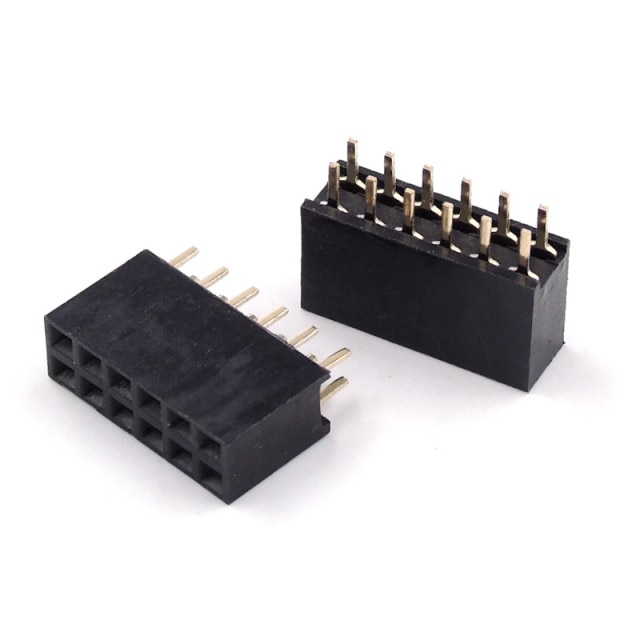 10PCS 2x6P
