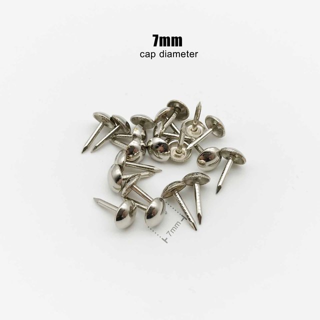 silvery cap dia 7mm