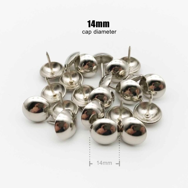 silvery cap dia 14mm