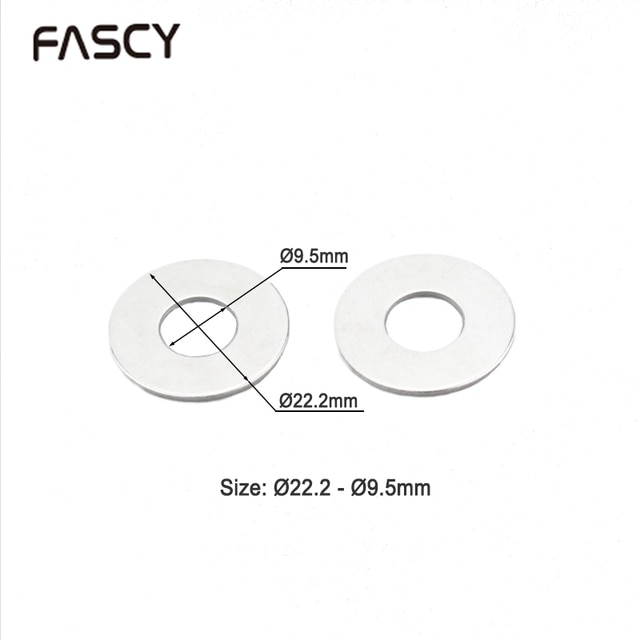 2pc 22.2-9.5mm