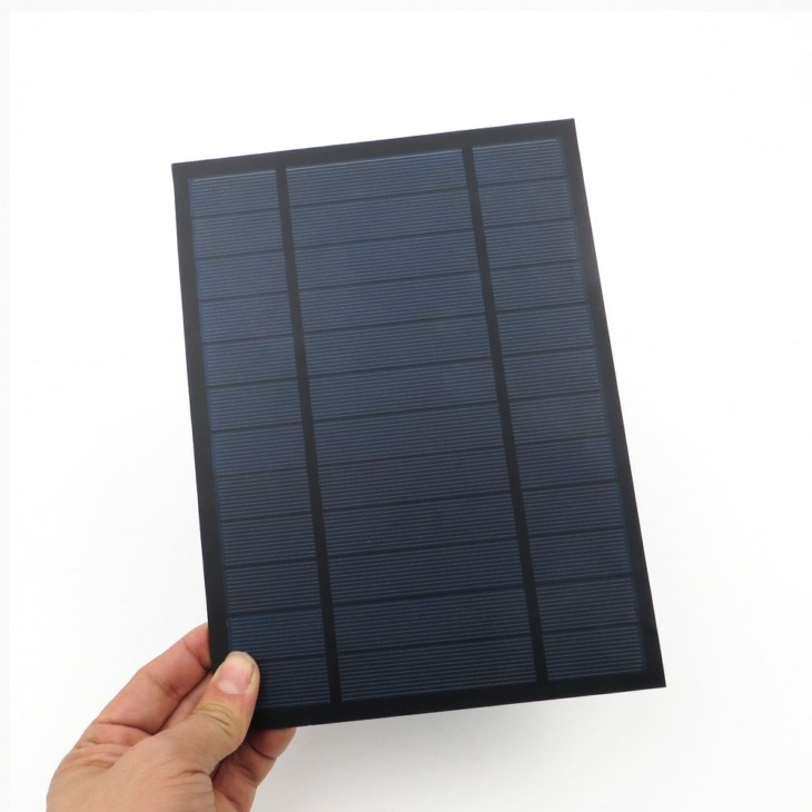 6V 1000Ma 6Watt 6W Solar Panel Standard Epoxi-Polikristályos Szilícium Diy Akkumulátor Töltésmodul Mini Napsejtes Játék