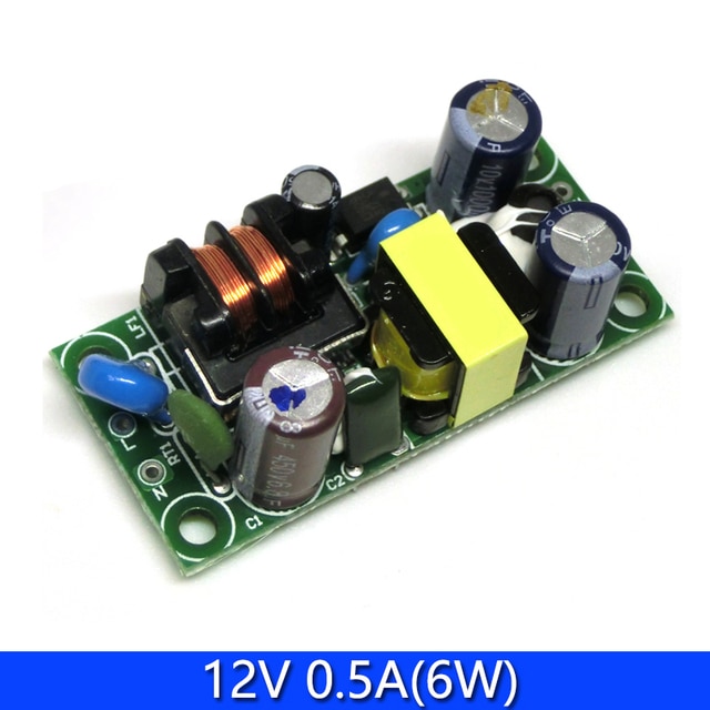12V 0.5A (6W)