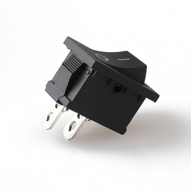 1PC 2P switch black