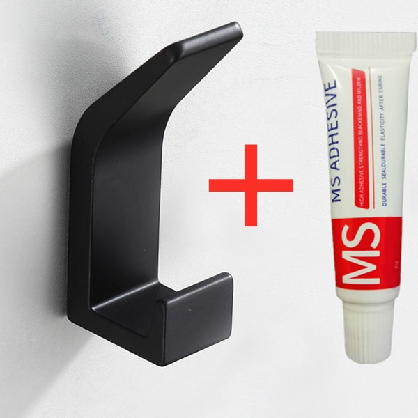 B With glue