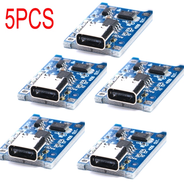 5pc TP4056 Type-C