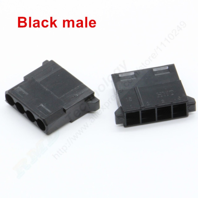 10pcs Black male