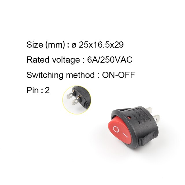 2P Red Black