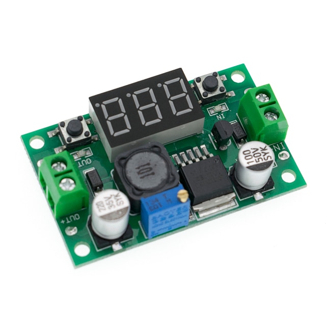 LM2596 display green