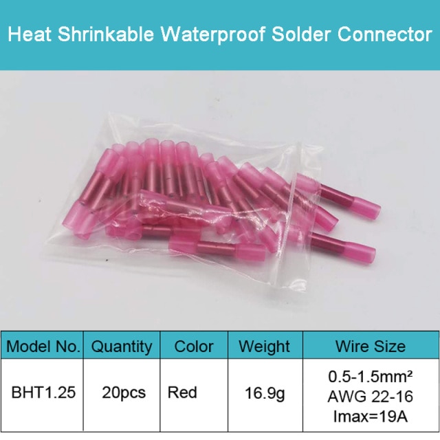 BHT1.25 20pcs