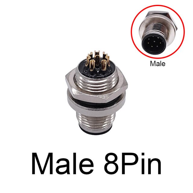 Male 8pin