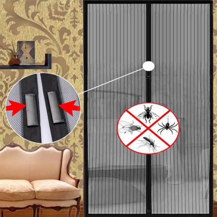 Mágneses Ajtó Képernyő Nyári Anti-Insect Szúnyogháló Fly Bug Net Automata Kapu Zárása Képernyő Mosquiteras Para Puertas