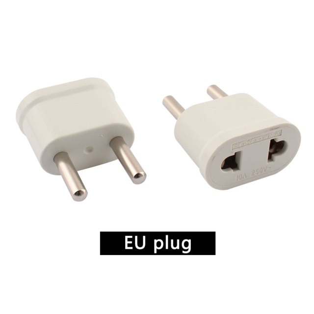 White EU Plug