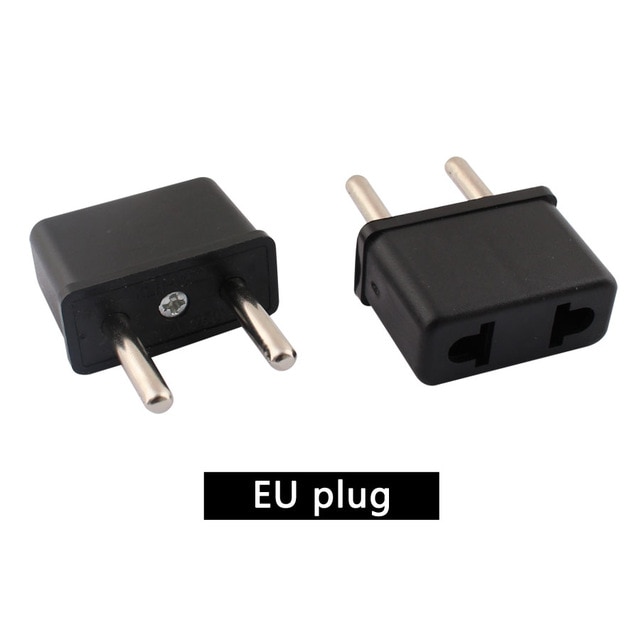 Black EU Plug