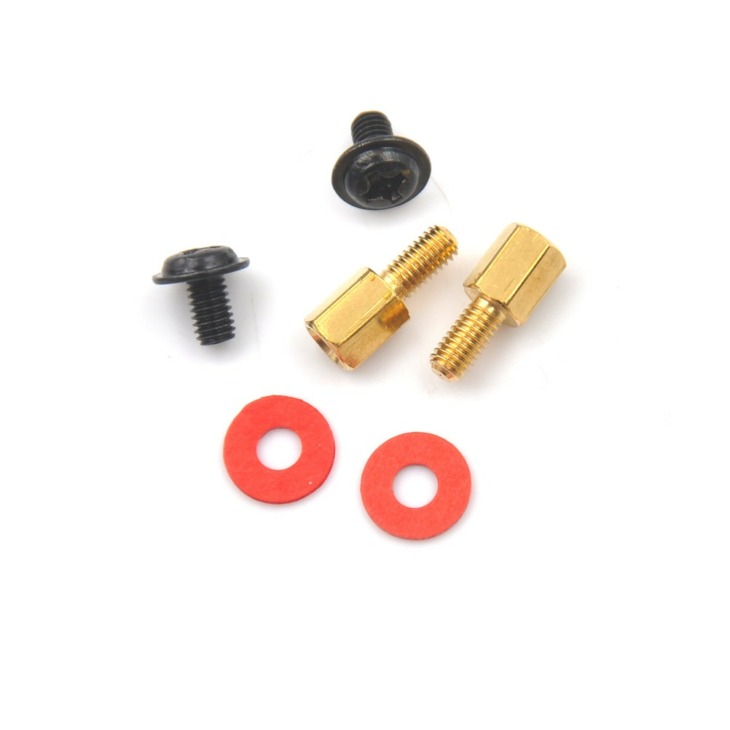 10Db Arany Alaplap Riser Ezüst Csavarok Computer Red Alátétek 6,5 Mm-Es ...