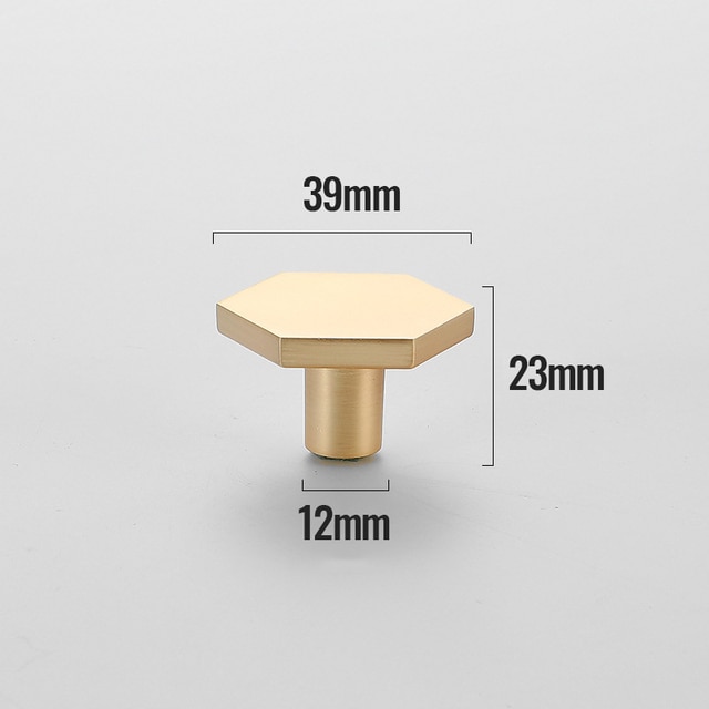 Brushed Gold 39mm