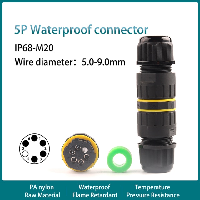 M20 5P 5-9mm