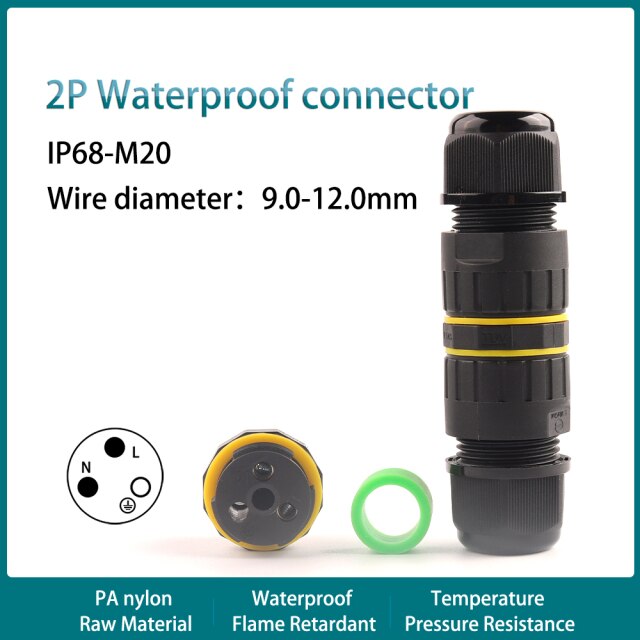 M20 2P 9-12mm