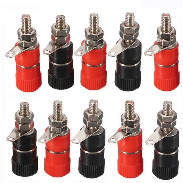 5pcs Red 5pcs Black