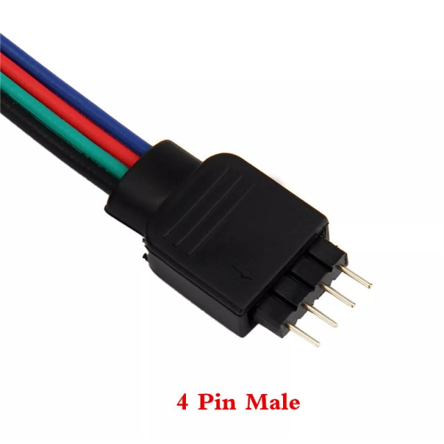 4 pin male