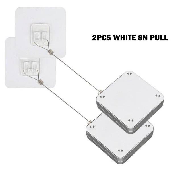 2pcs White