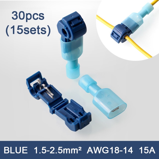 Blue 30pcs(15sets)