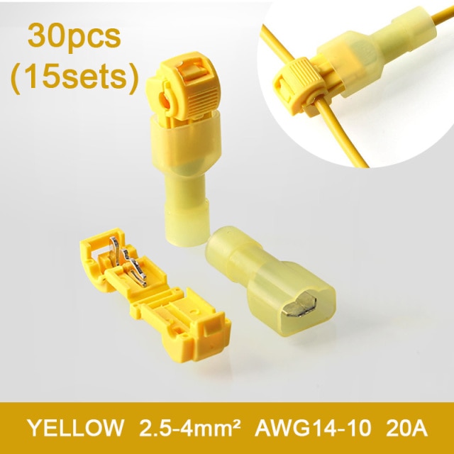 Yellow 30pcs(15sets)