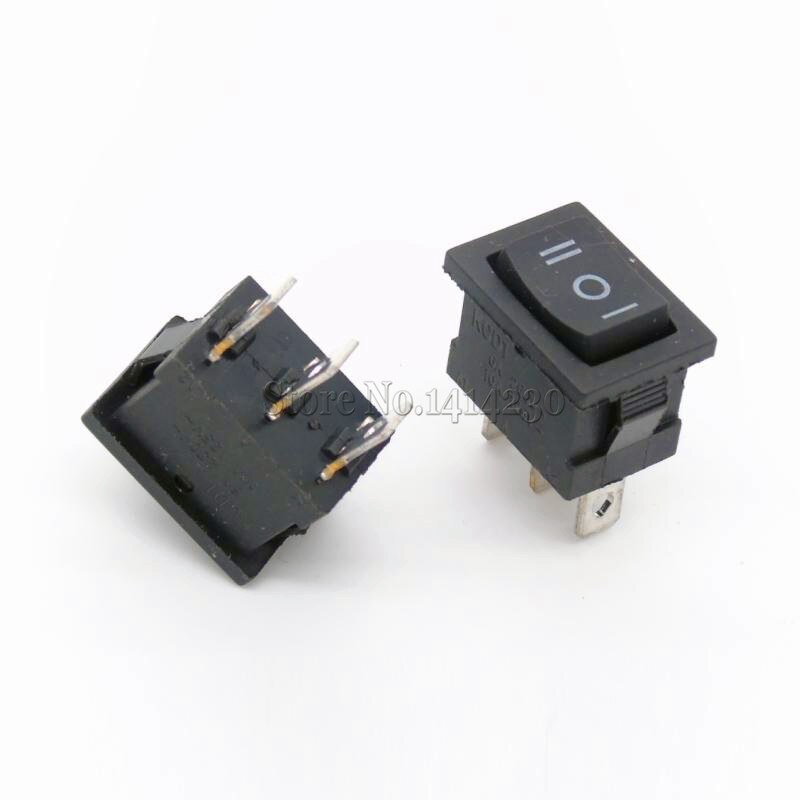 10Db Hajó Típusa Switch 15 * 21Mm 3Pin On / Off / On Billenkapcsoló 6A ...