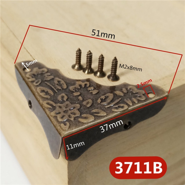 3711B Antique Brass