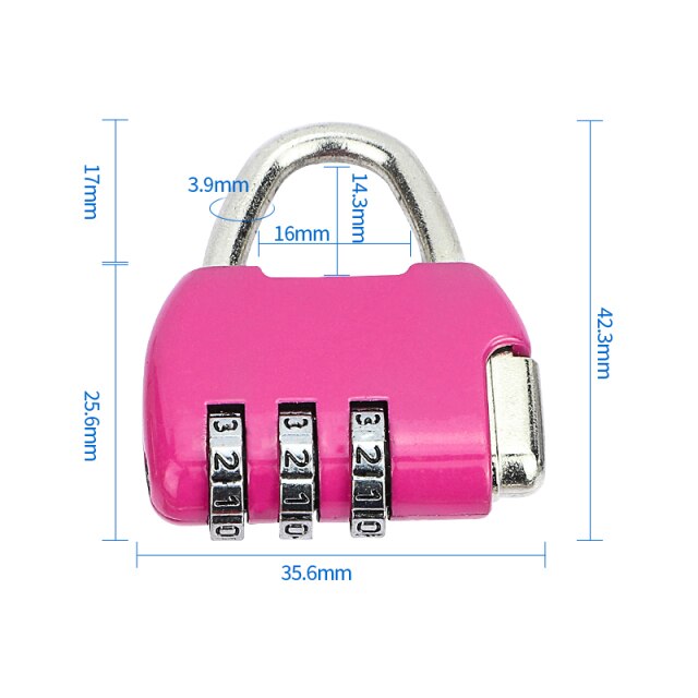 1 pcs Purple lock