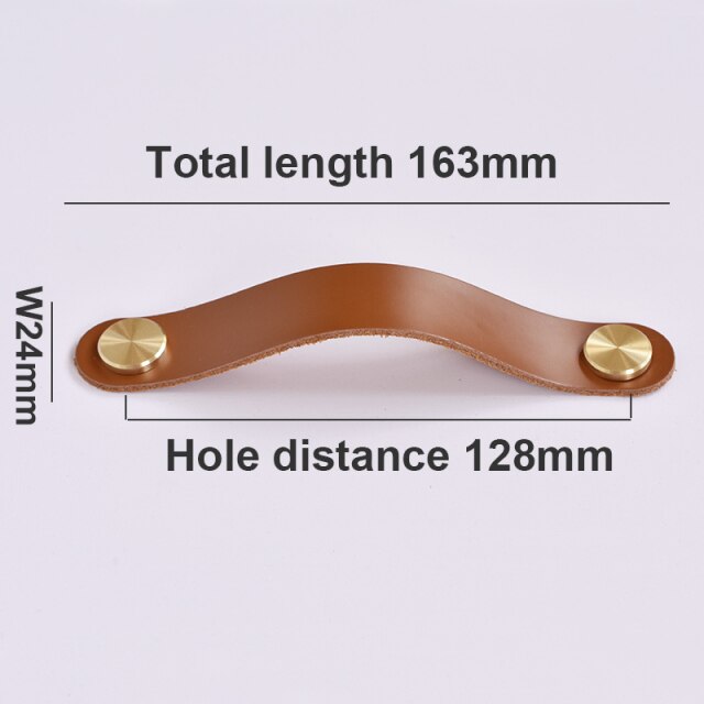 128mm-Gold Brass