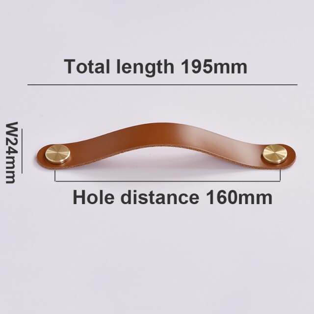 160mm-Gold Brass