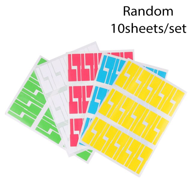color random-10sheet