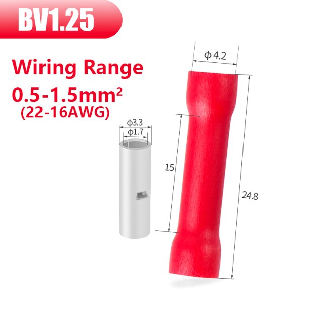 BV1.25 0.5-1.5mm2