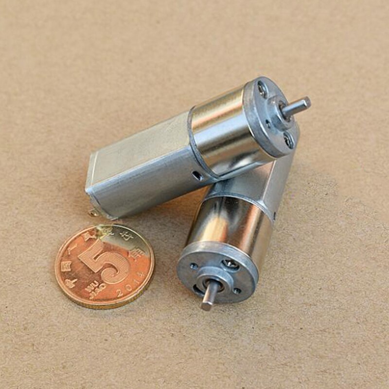 Dc 3V-6V 5V 58Rpm Micro Mini 16Mm Electric Gear Motor Fém Hajtómű Lassú ...
