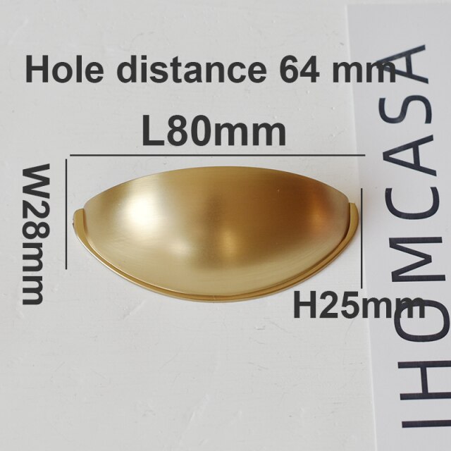 Golden brushed